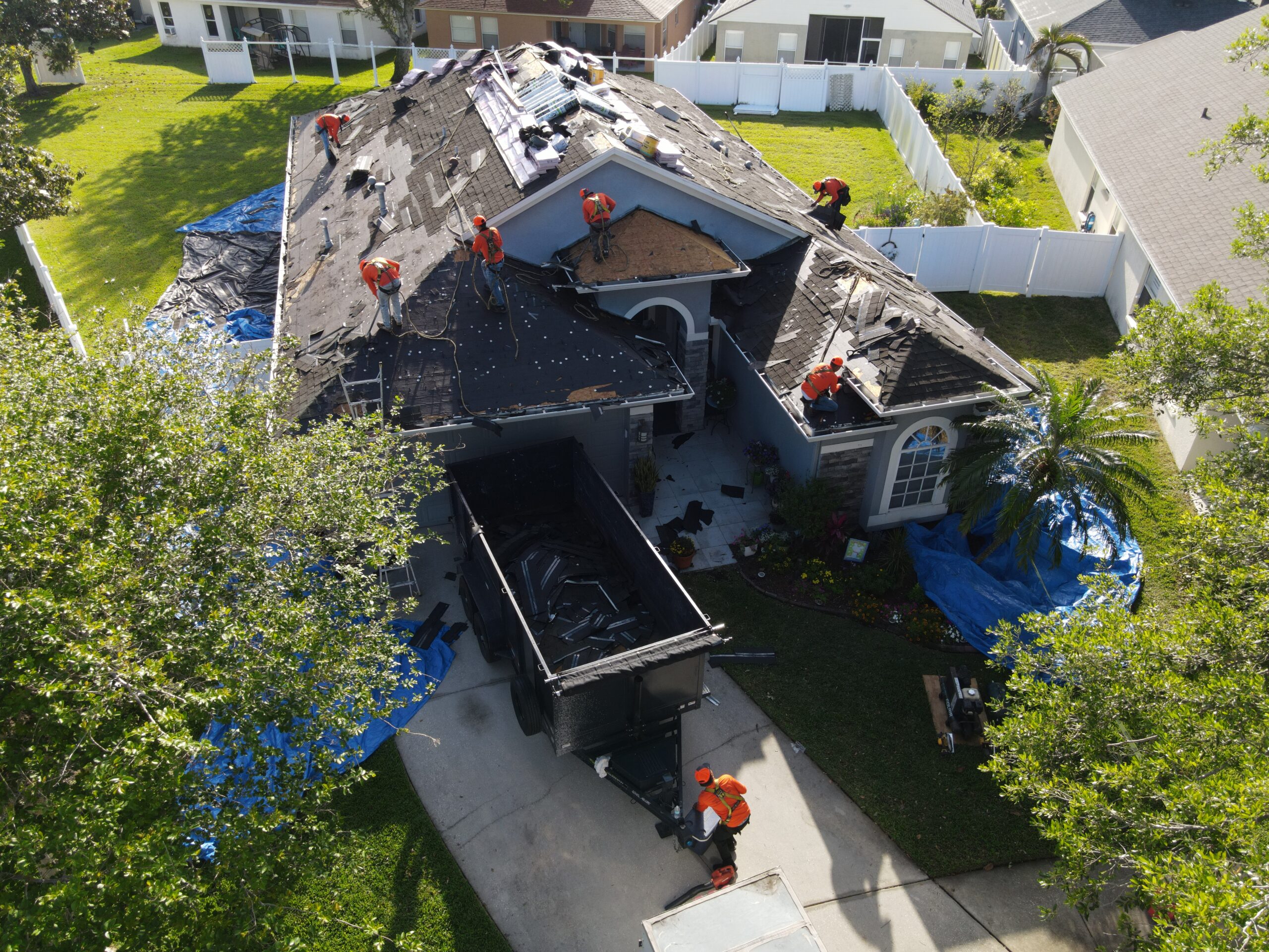 Shingle Roof Replacement in Brandon, Florida