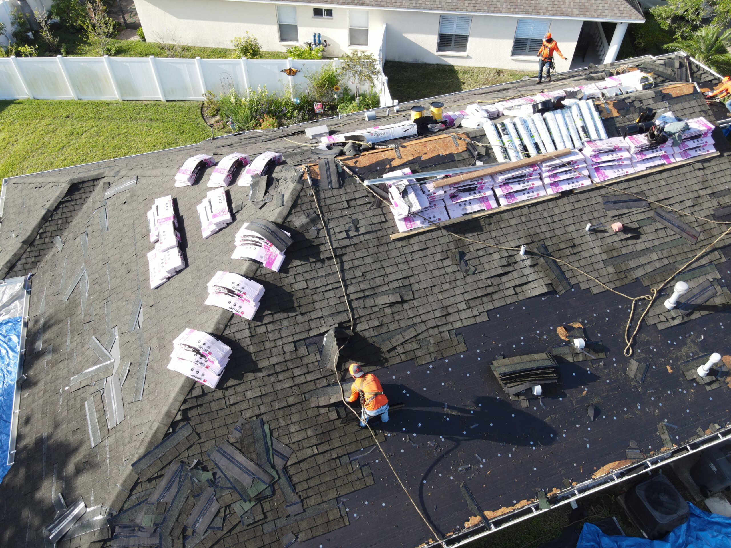 Tear off Shingle Roof Tear off Shingle Roof