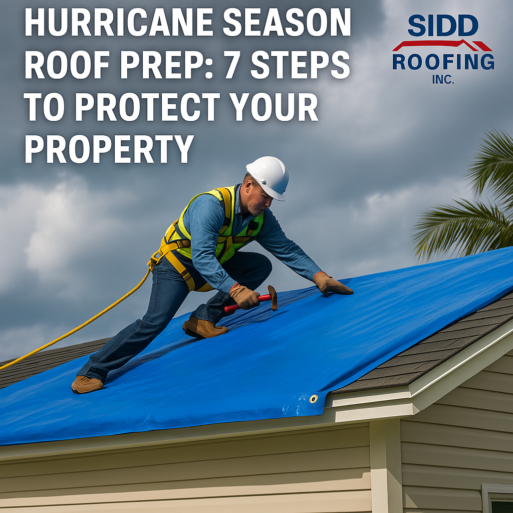 Hurricane Season Roof Prep: 7 Steps to Protect Your Property in Central Florida